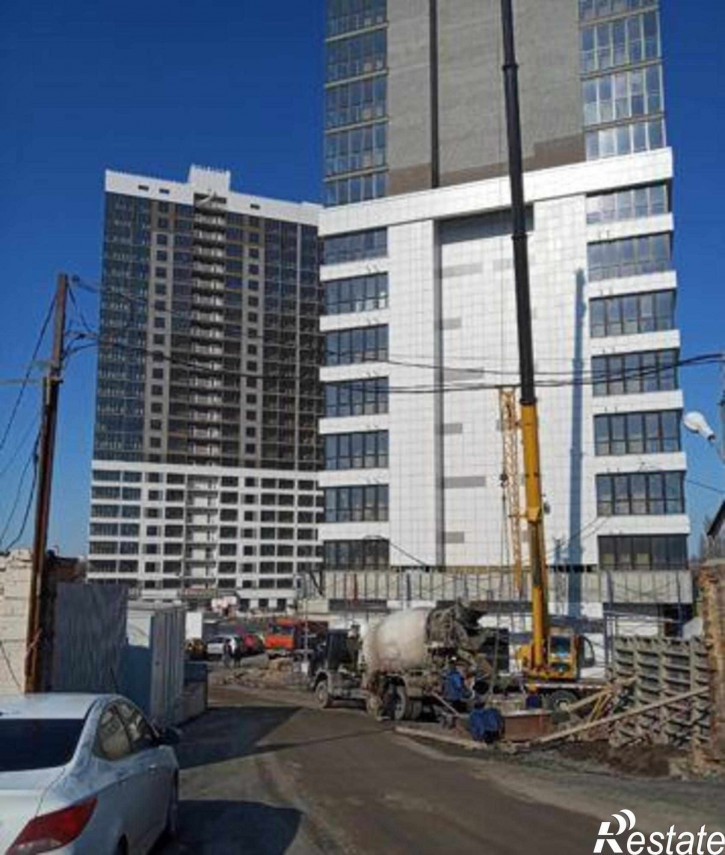1-комн квартира в новом доме улица Шеболдаева, 95с1