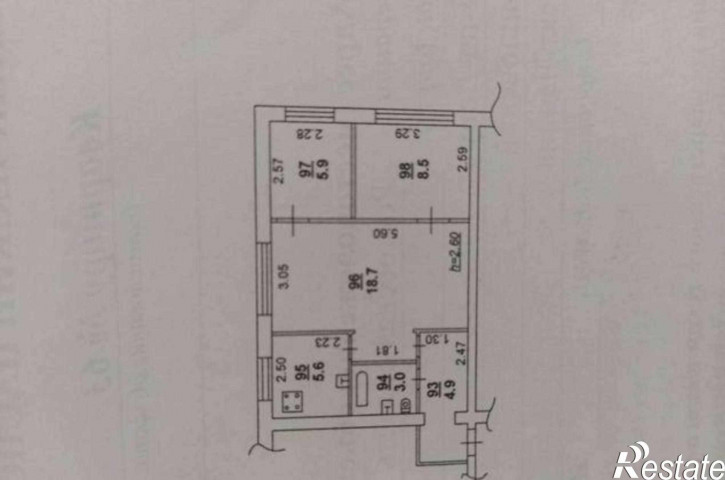 3-комн квартира проспект Ленина, 123/2
