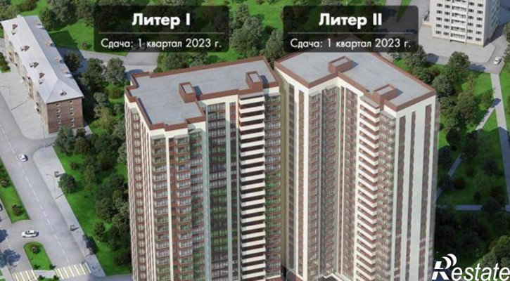 2-комн квартира в новом доме Раздорская улица, 2А
