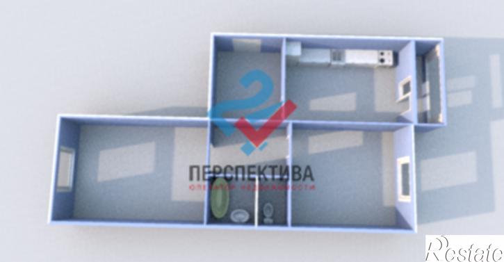 2-комн квартира Изумрудная улица, 1