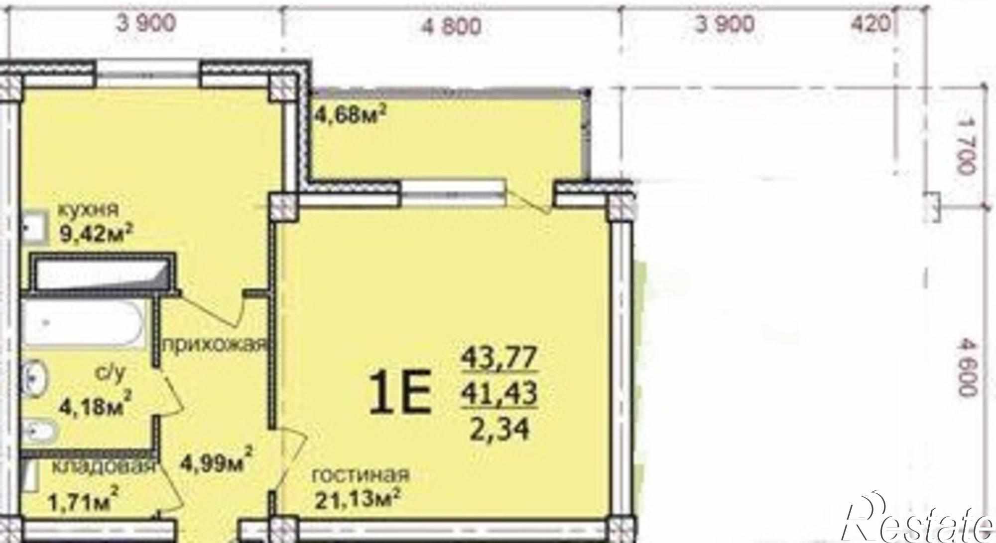 Купить квартиру за 2 100 000 рублей на Победная ул., 6
