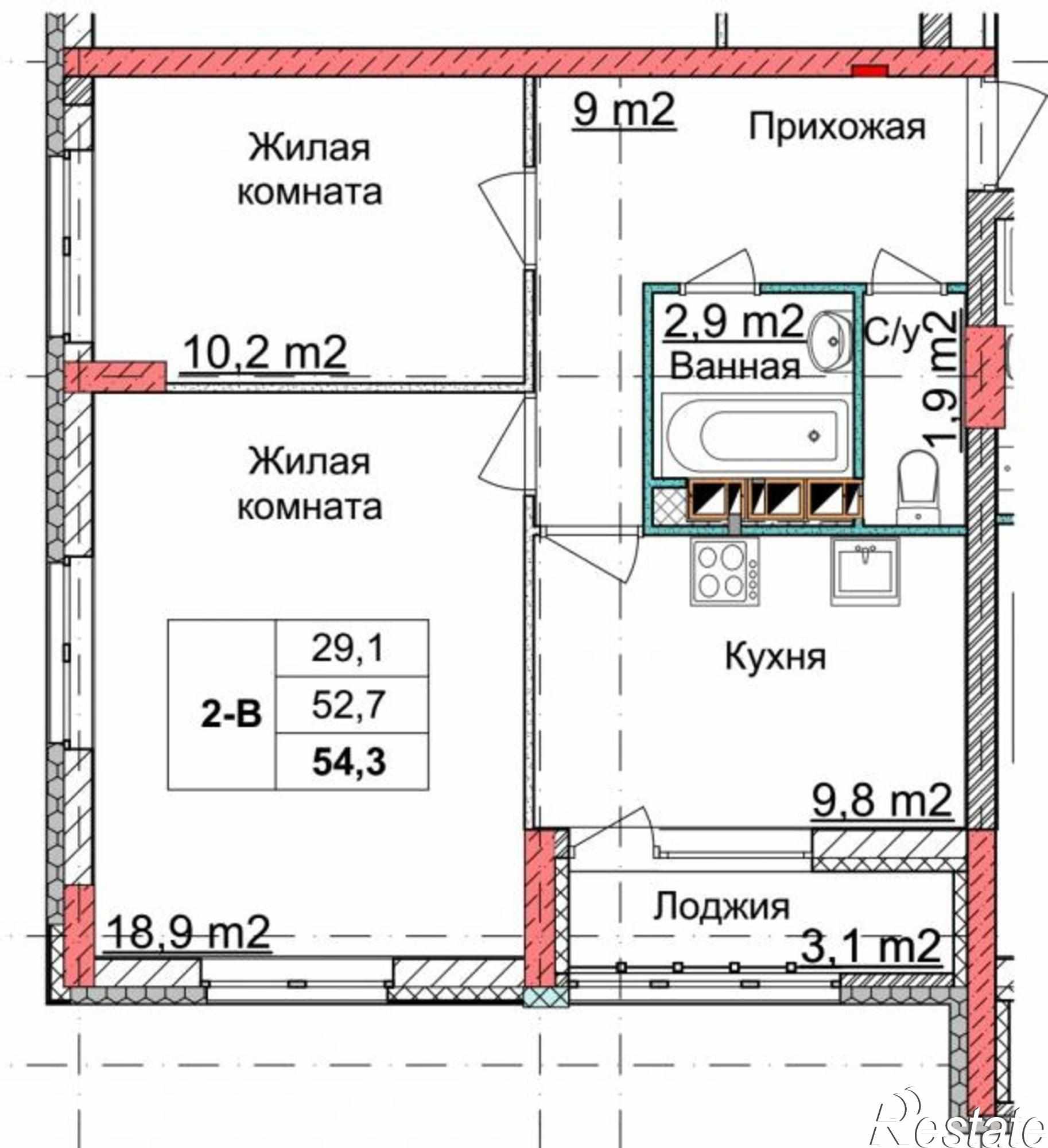 Купить квартиру за 3 417 000 рублей на ул Глеба Успенского