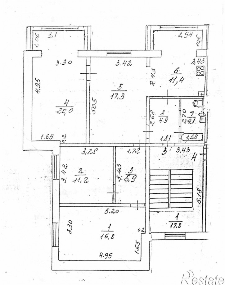 4-комн квартира Союзный пр-кт., 12