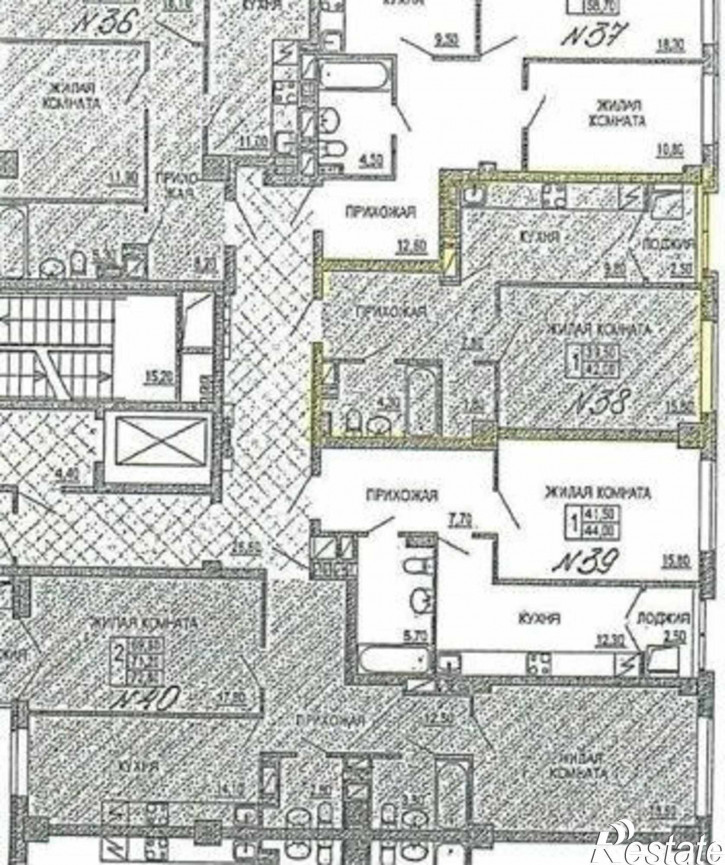 1-комн квартира в новом доме бульвар Комарова, 20В/9А