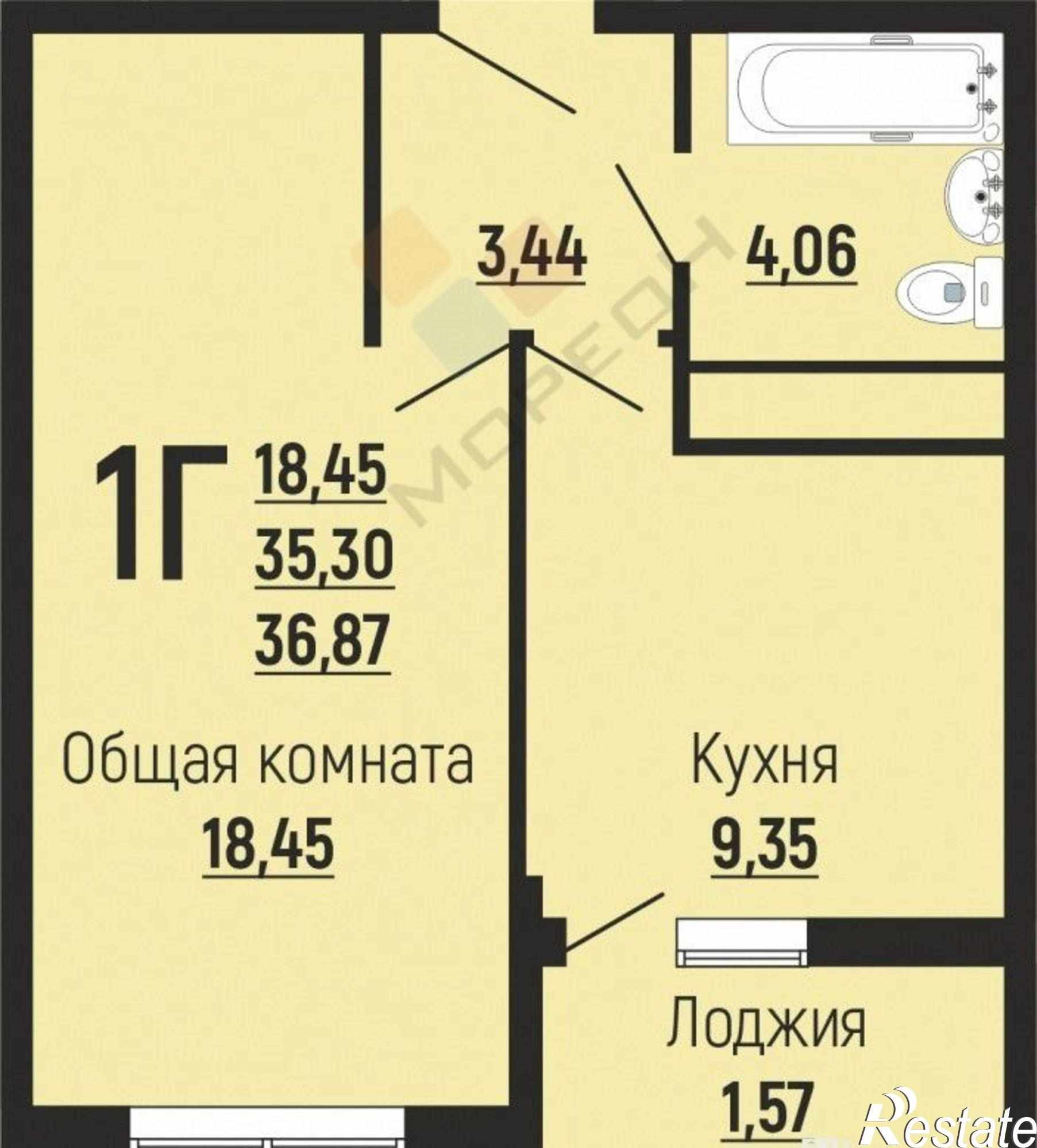 Купить квартиру за 4 200 000 рублей на Заполярная ул, 39лит1