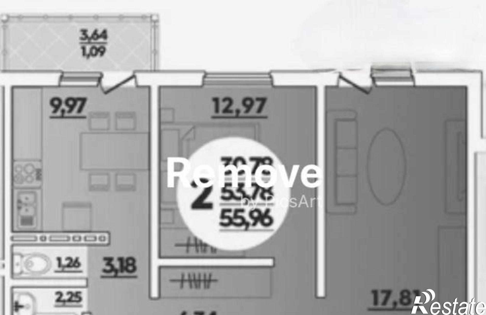 Купить квартиру за 3 010 000 рублей на улица Александра Печерского, 13