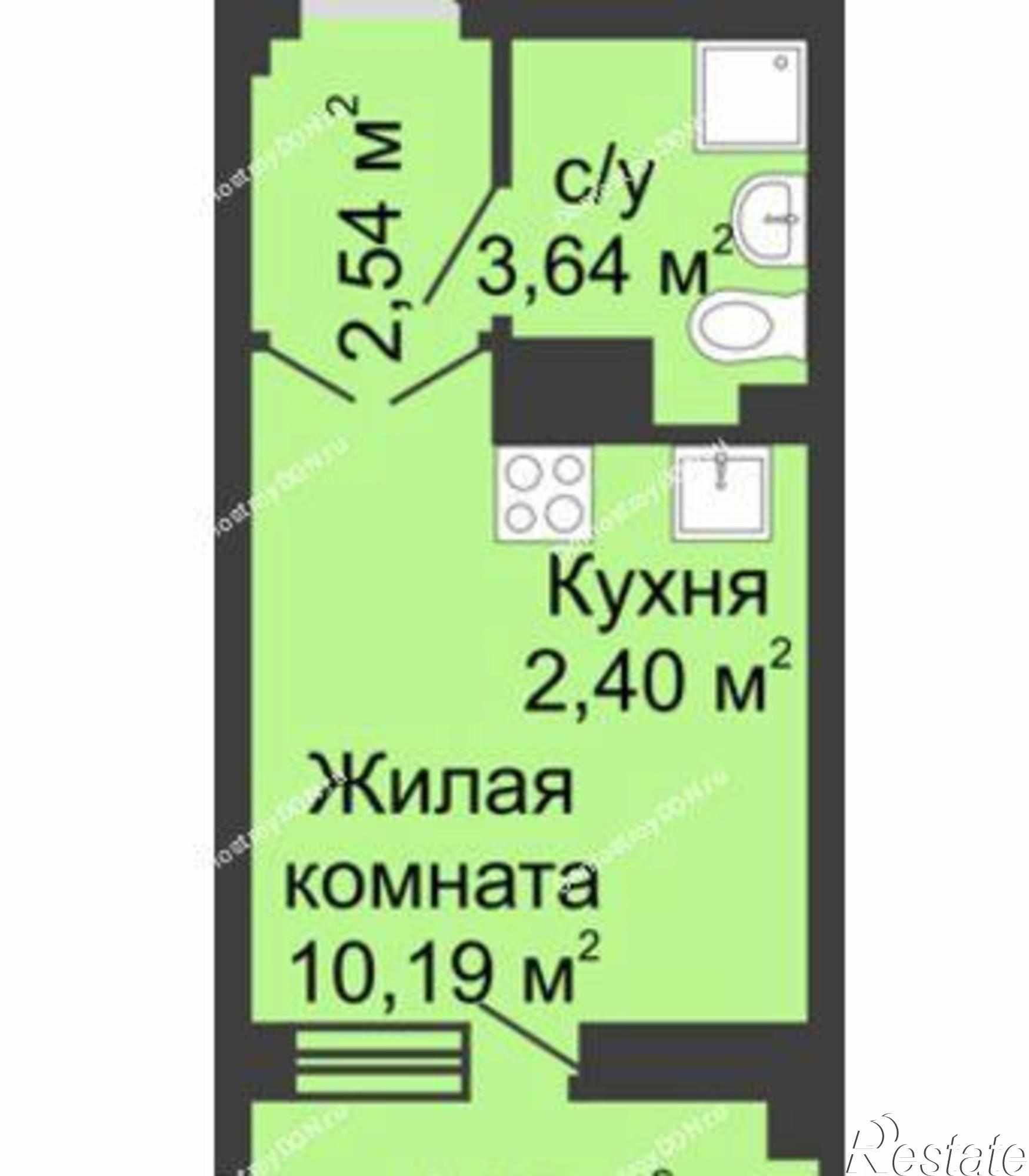 Купить квартиру за 1 490 000 рублей на Батуринская улица, 167