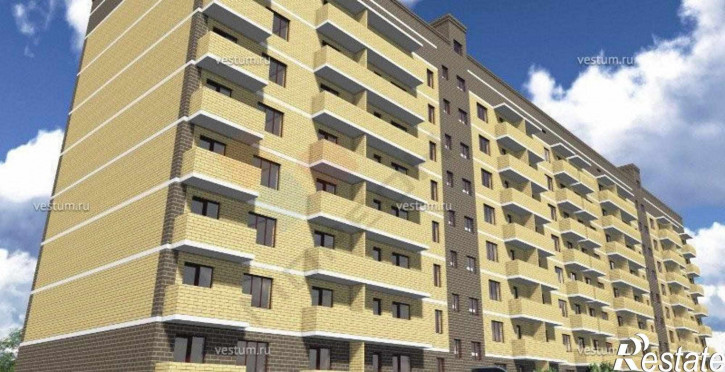 2-комн квартира в новом доме Мусоргского М.П. ул, 1/А