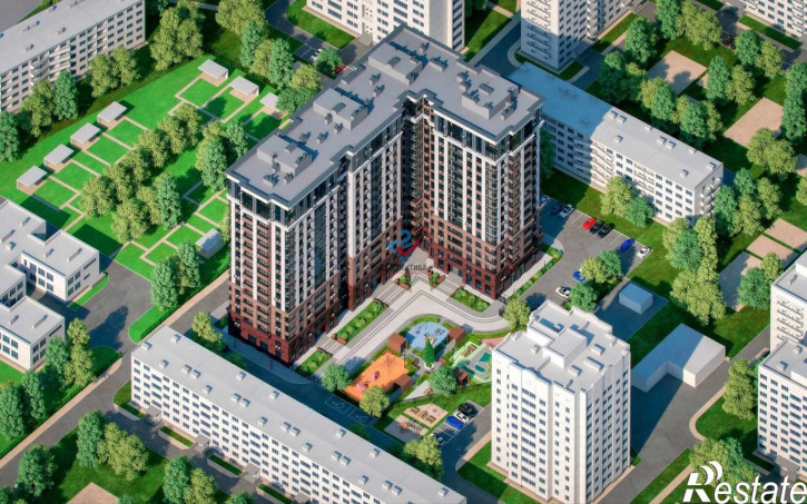 2-комн квартира в новом доме Ладожская улица, 9