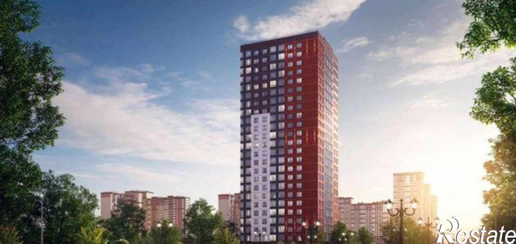 1-комн квартира в новом доме Берберовская улица, 8