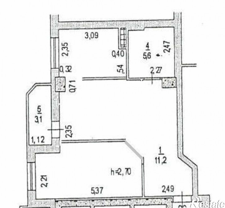 2-комн квартира 20-я улица, 43
