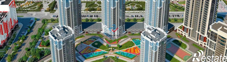 3-комн квартира в новом доме Прибрежный бульвар, 2с6