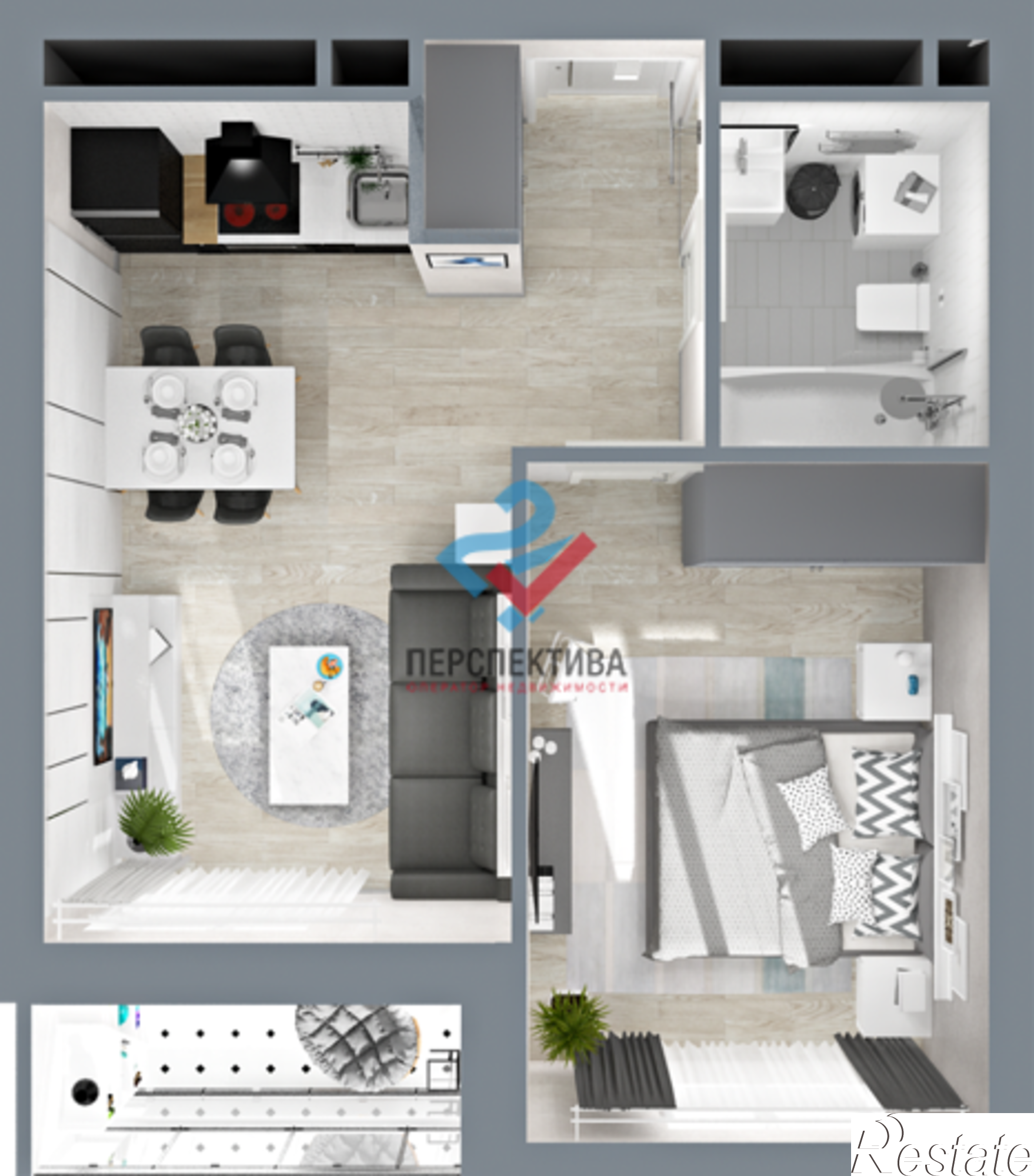 Купить квартиру за 3 251 660 рублей на Серпуховская улица, 1