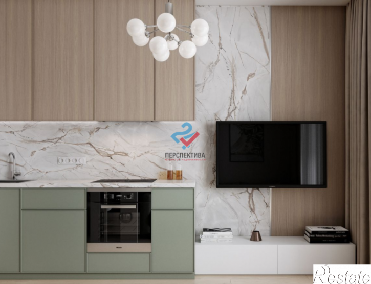 1-комн квартира в новом доме Серпуховская улица, 1
