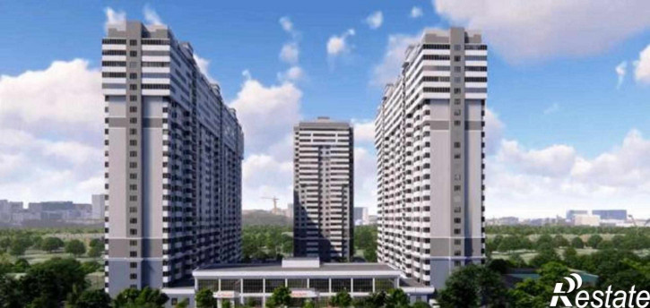 1-комн квартира в новом доме улица Нансена, 83