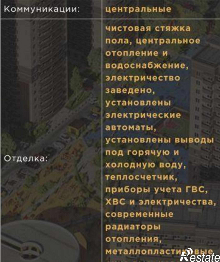 2-комн квартира в новом доме улица Нансена, 103/1/5