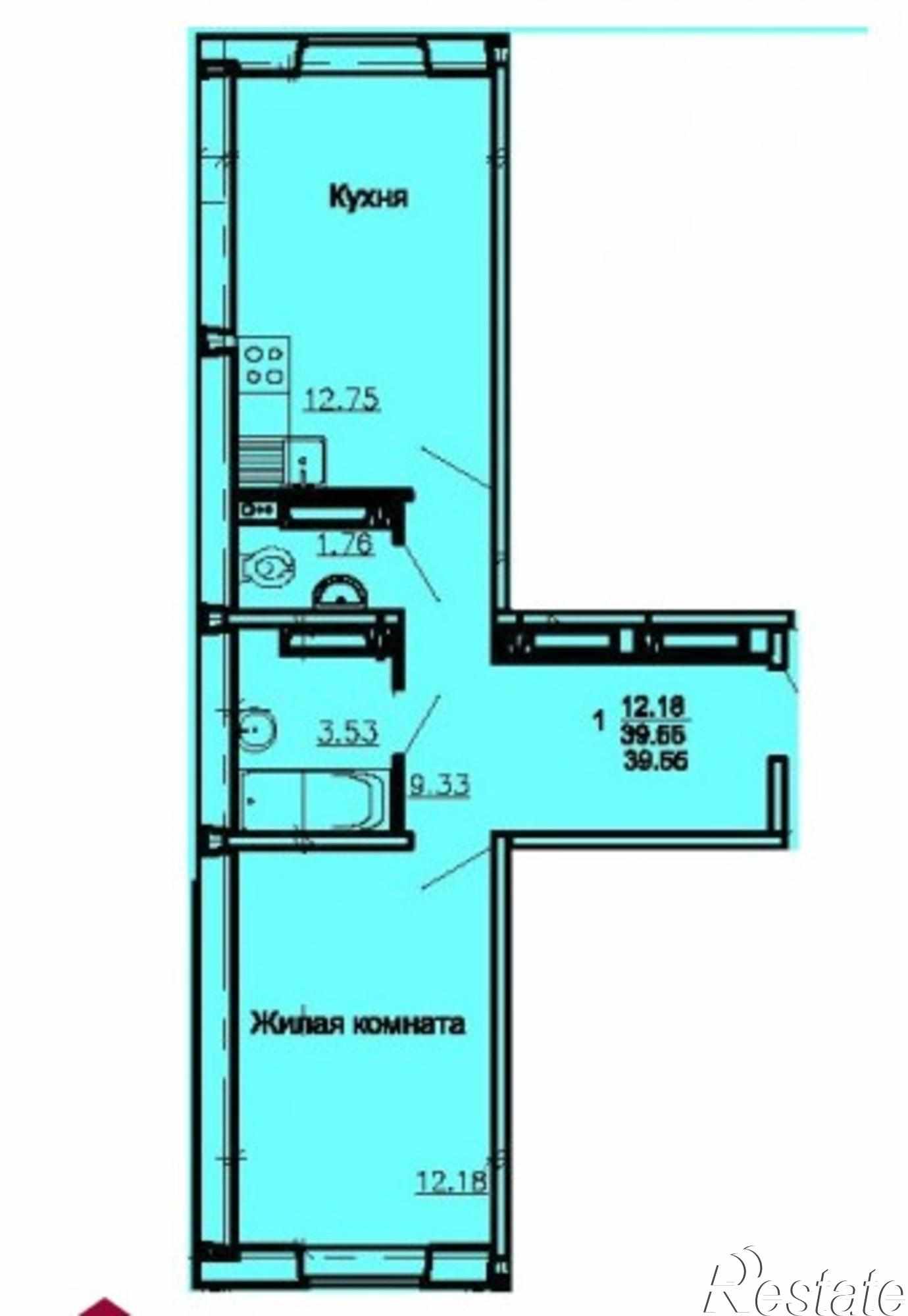Купить квартиру за 2 689 000 рублей на тракт. Павловский, 205а