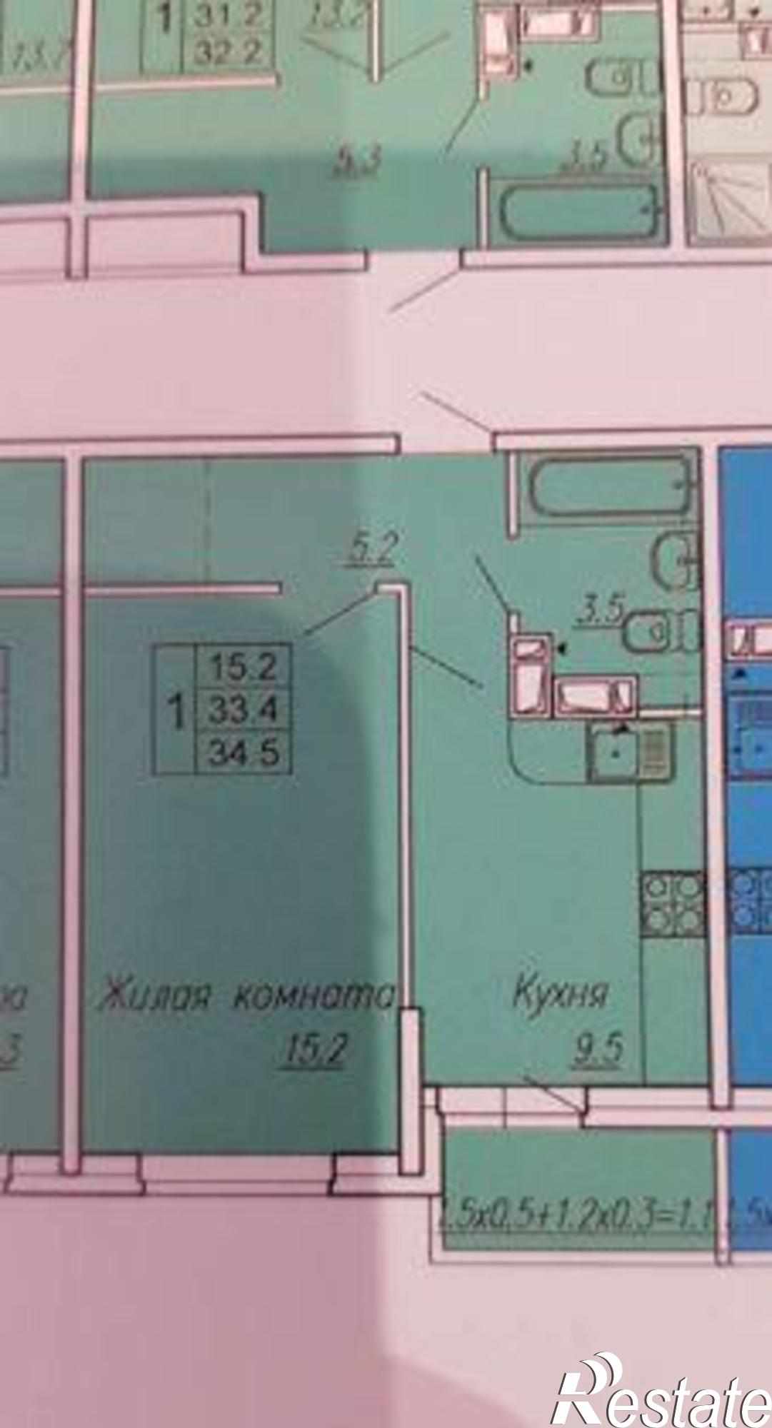 Купить квартиру за 2 950 000 рублей на улица Нансена, 83