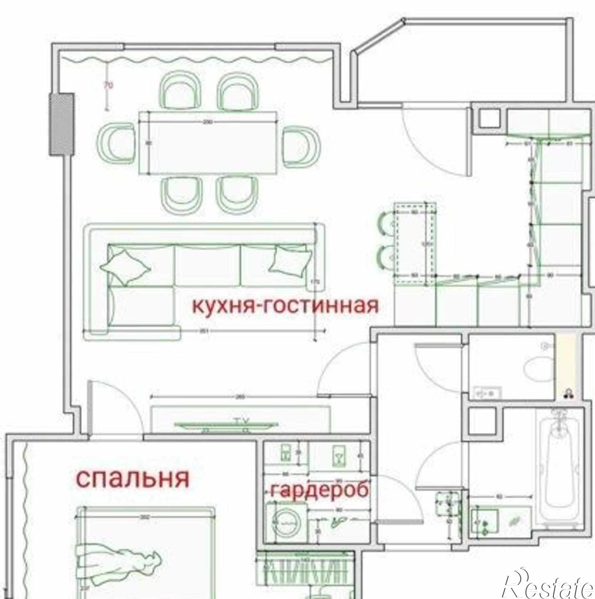 Купить квартиру за 5 300 000 рублей на улица Герасименко, 17/4