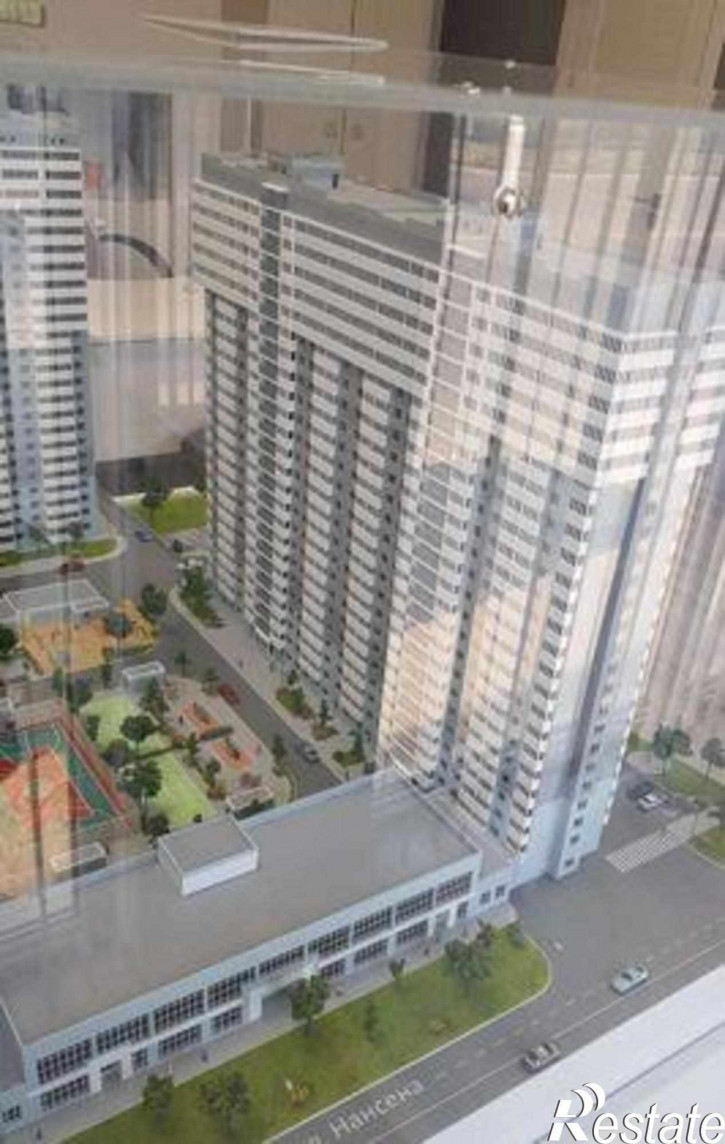 1-комн квартира в новом доме улица Нансена, 83