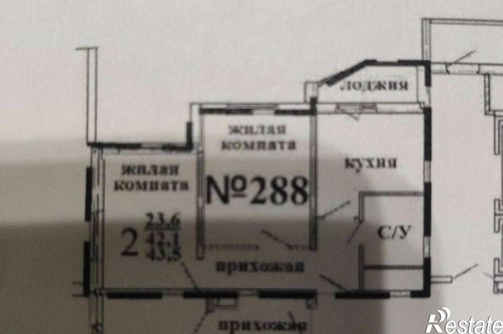 2-комн квартира в новом доме проспект Солженицына, 15