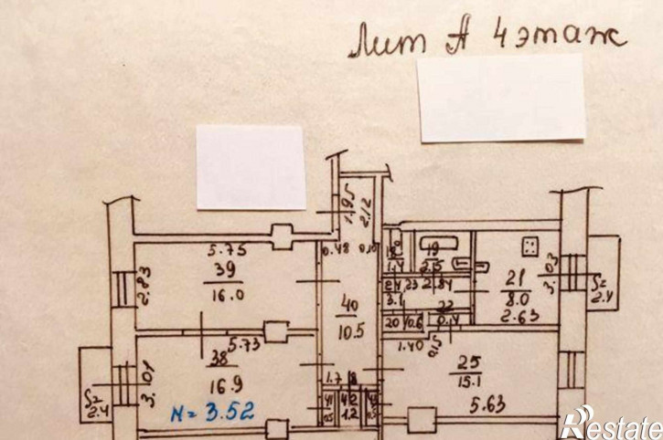 3-комн квартира Будённовский проспект, 11