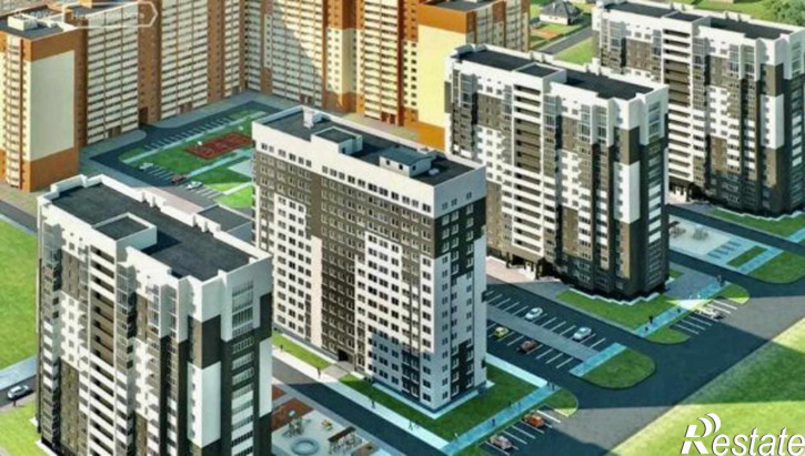 2-комн квартира в новом доме Красноармейская улица, 157Вс1