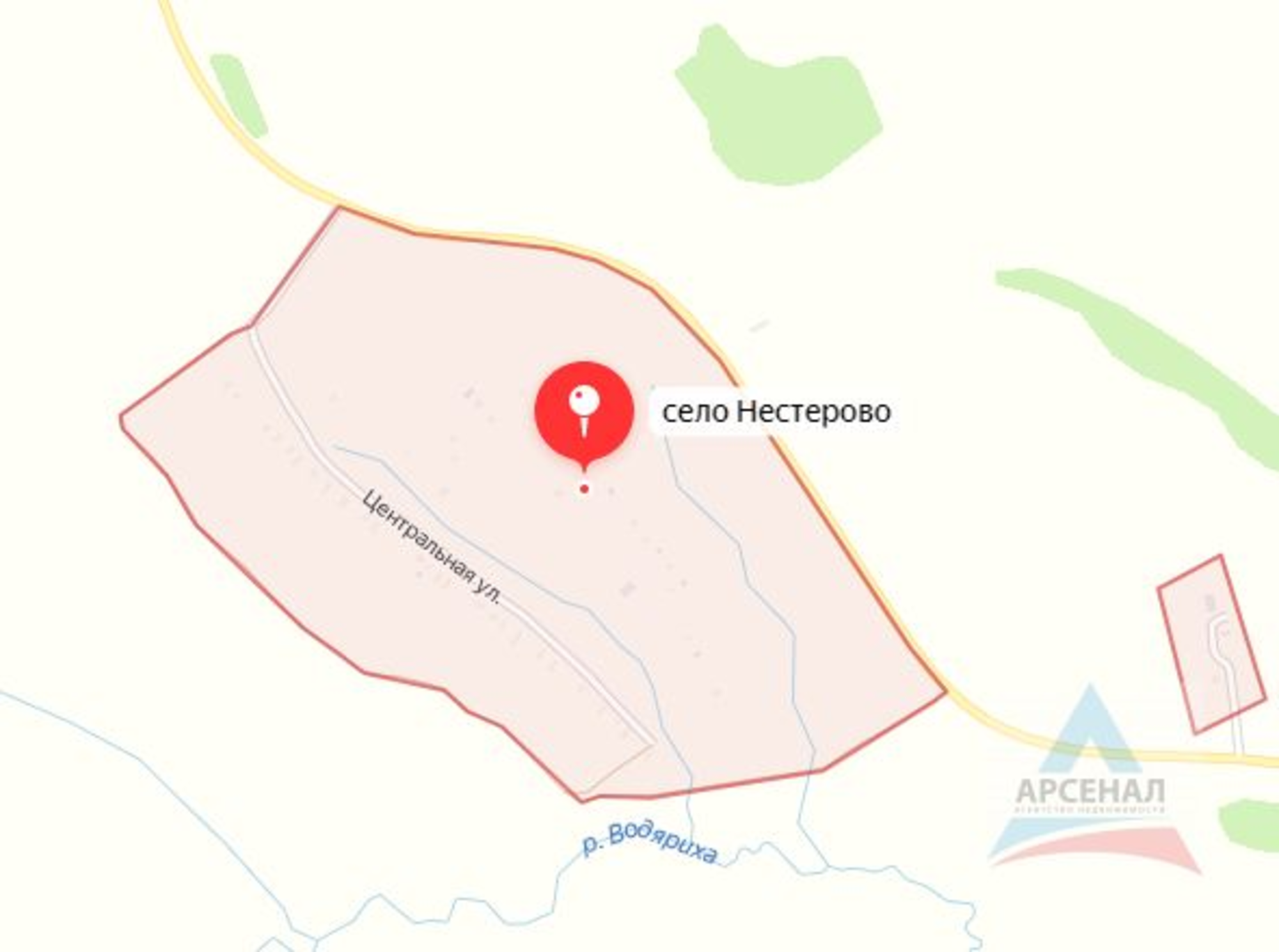 Купить землю, земельный участок за 550 000 рублей на Центральная ул, 1