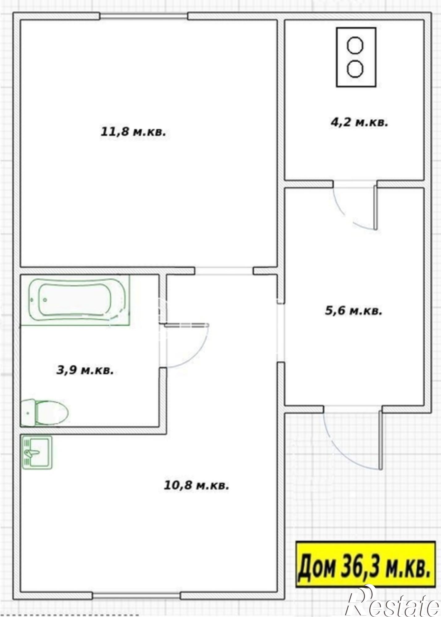 Купить дачу, дом, коттедж за 2 950 000 рублей на Линейная улица