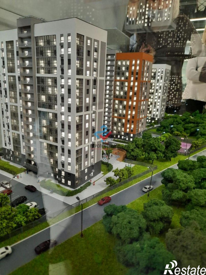 2-комн квартира в новом доме проспект Строителей, с1