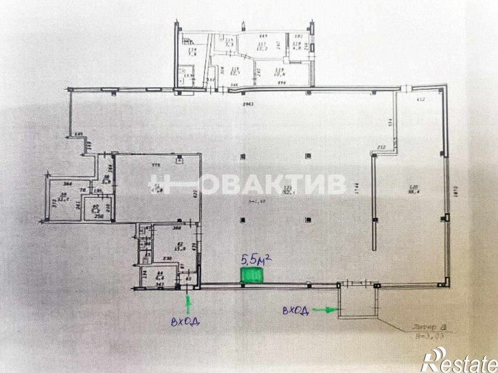 Торговое помещение улица Станиславского, 40