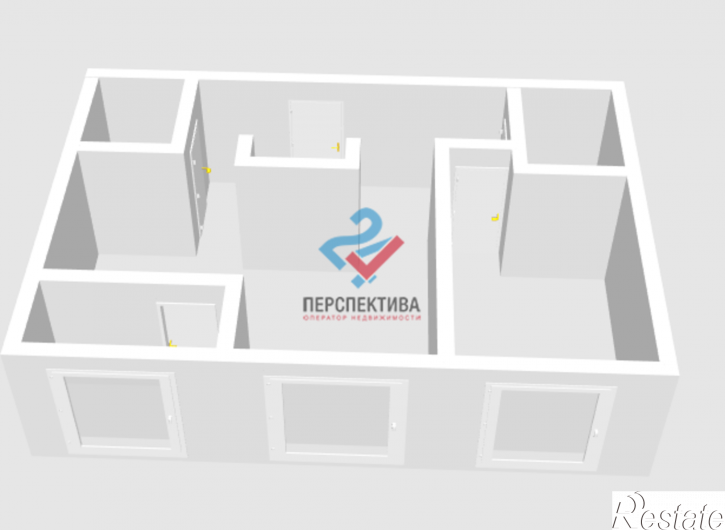 3-комн квартира в новом доме микрорайон Ново-Западная Поляна,  жилой комплекс Континент
