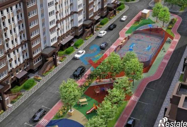 4-комн квартира в новом доме Центральная улица, 7
