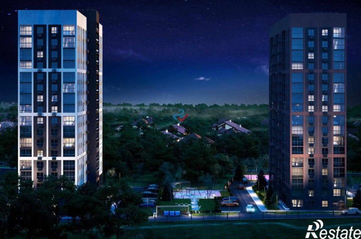 2-комн квартира в новом доме Серпуховская улица, 1