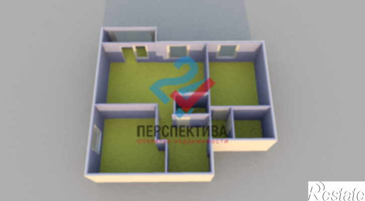 3-комн квартира в новом доме Октябрьский район,  район Заводской