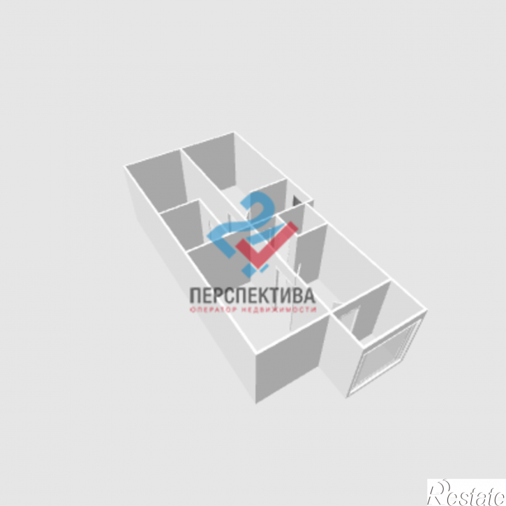 3-комн квартира в новом доме Фонтанная улица