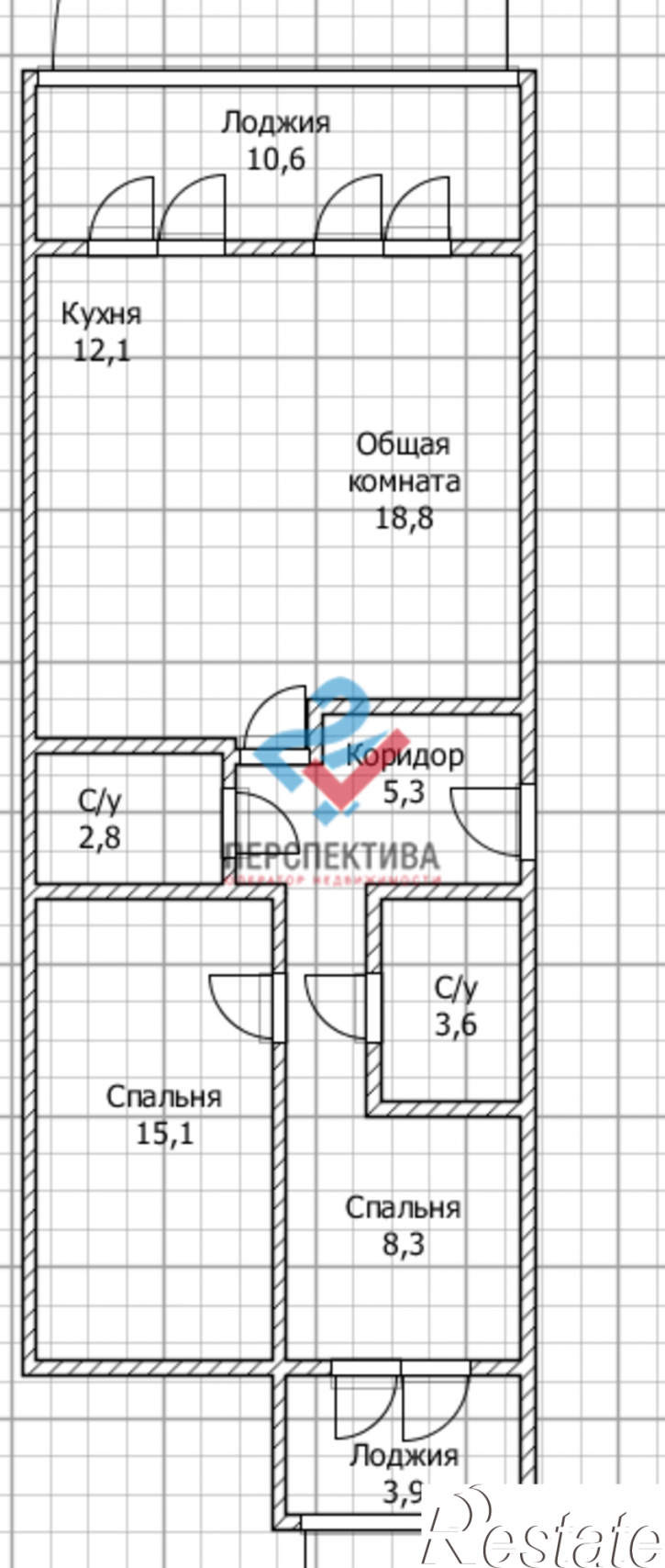 3-комн квартира в новом доме микрорайон Город Спутник,  жилой комплекс Радужные Дворы