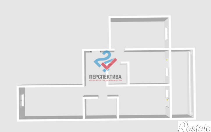 3-комн квартира в новом доме микрорайон Город Спутник,  жилой комплекс Радужные Дворы