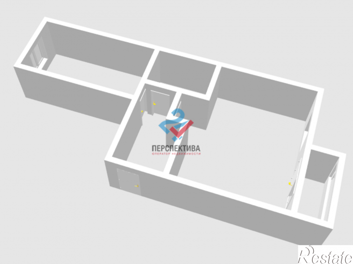 2-комн квартира в новом доме жилой комплекс Радужные Дворы,  с76