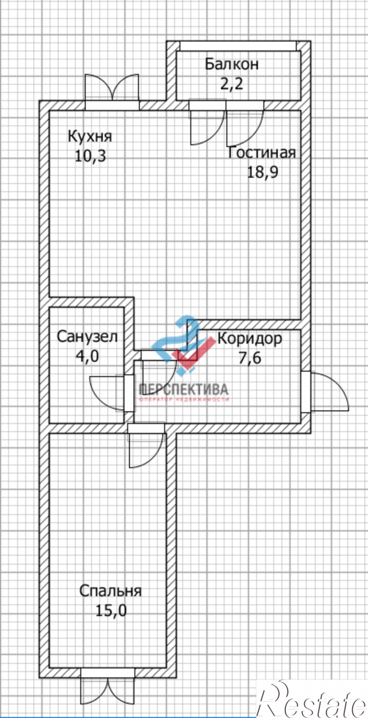 2-комн квартира в новом доме жилой комплекс Радужные Дворы,  с76