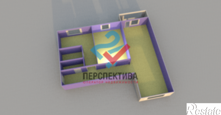 3-комн квартира Экспериментальная улица, 3