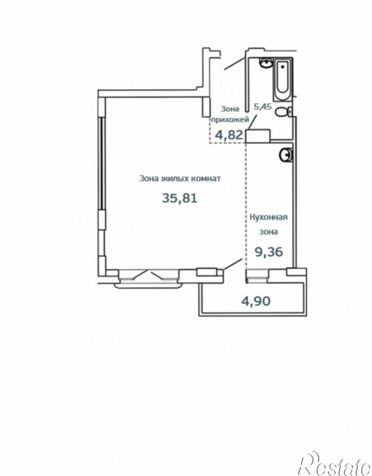 2-комн квартира ул. Кавалерийская,7