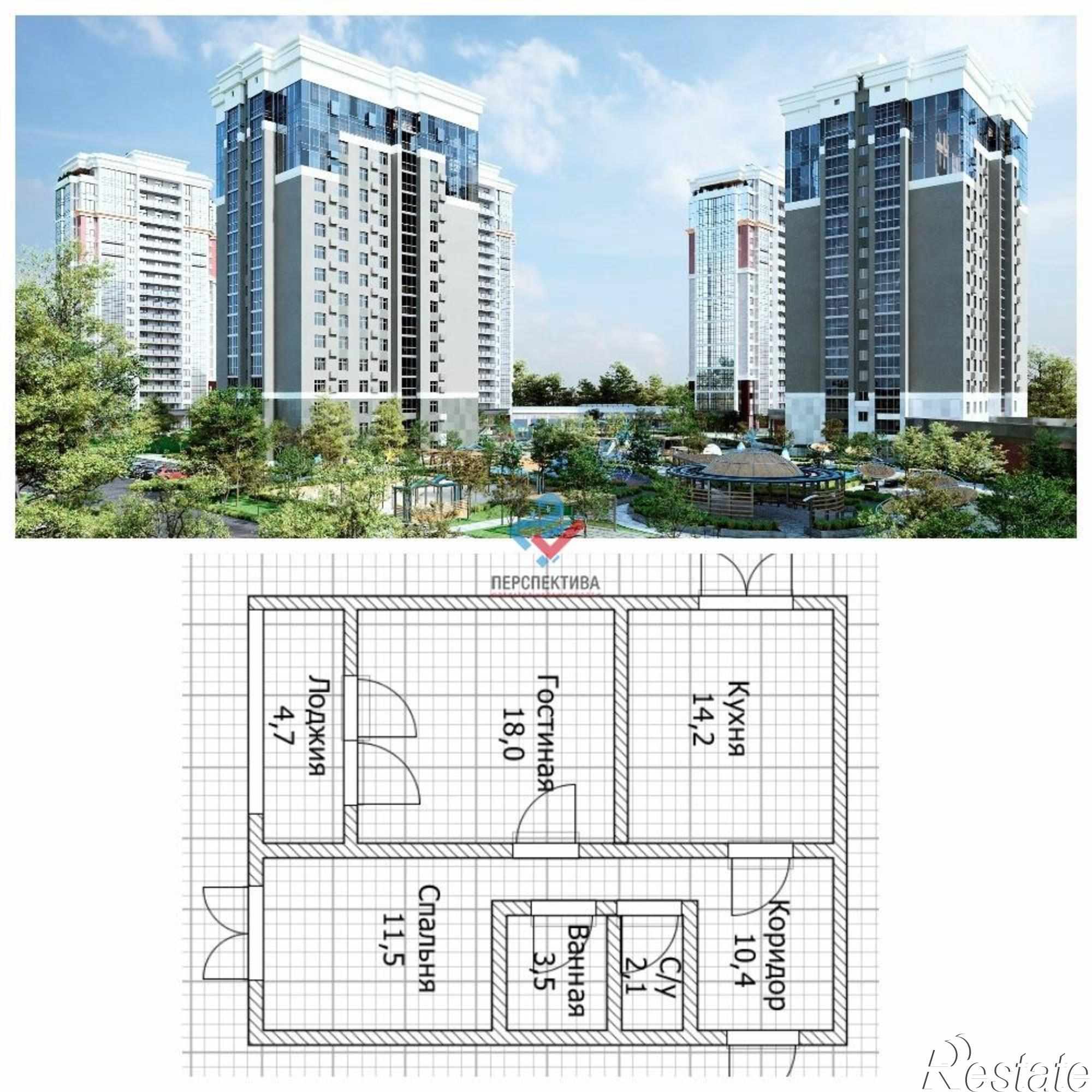Купить квартиру за 3 977 410 рублей на Прибрежный бульвар, с1