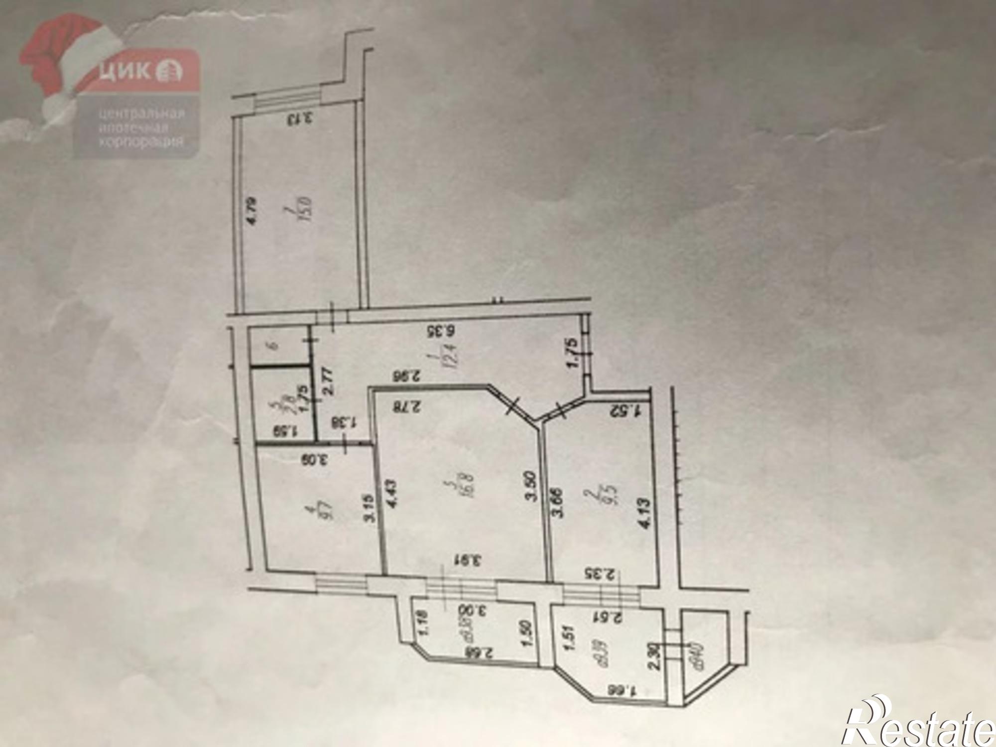 Купить квартиру за 3 500 000 рублей на ул. Зубковой, 27 к.2