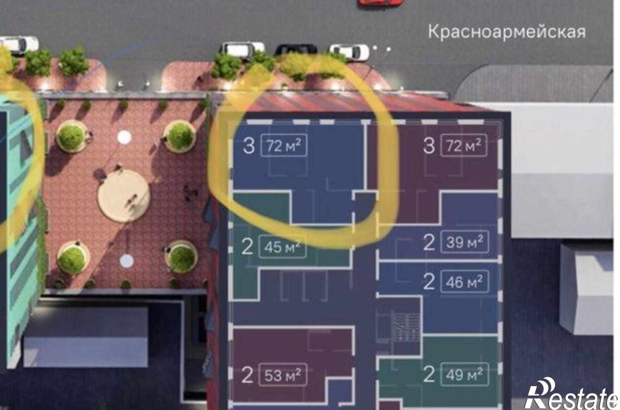Купить квартиру за 8 700 000 рублей на переулок Островского, 92