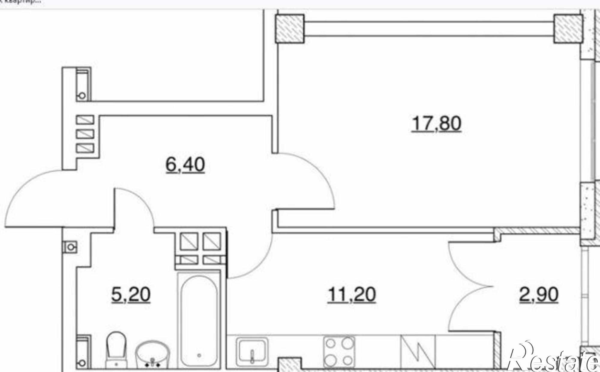 Купить квартиру за 3 050 000 рублей на бульвар Комарова, 20В/9А
