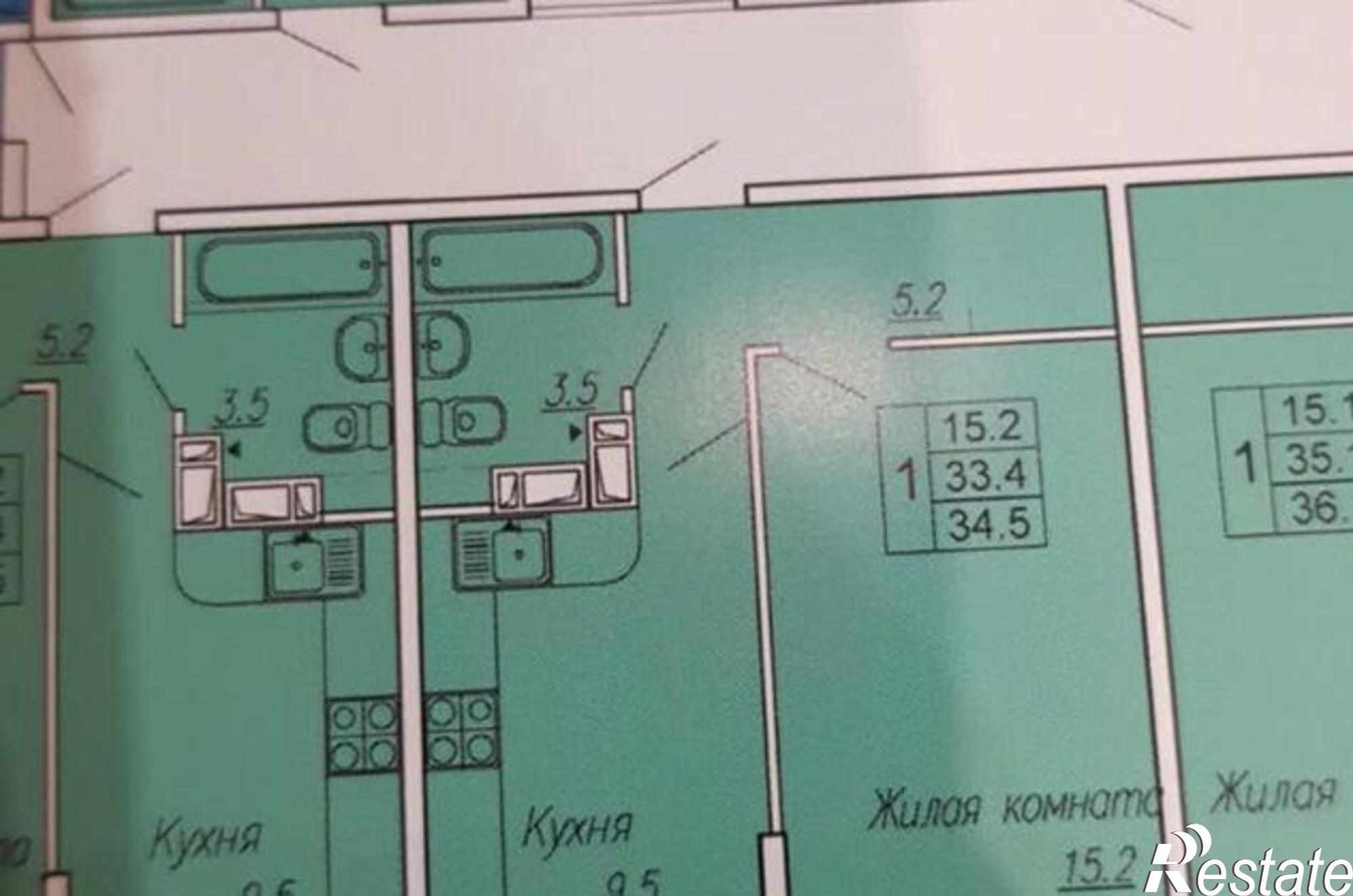 Купить квартиру за 3 100 000 рублей на улица Нансена, 83