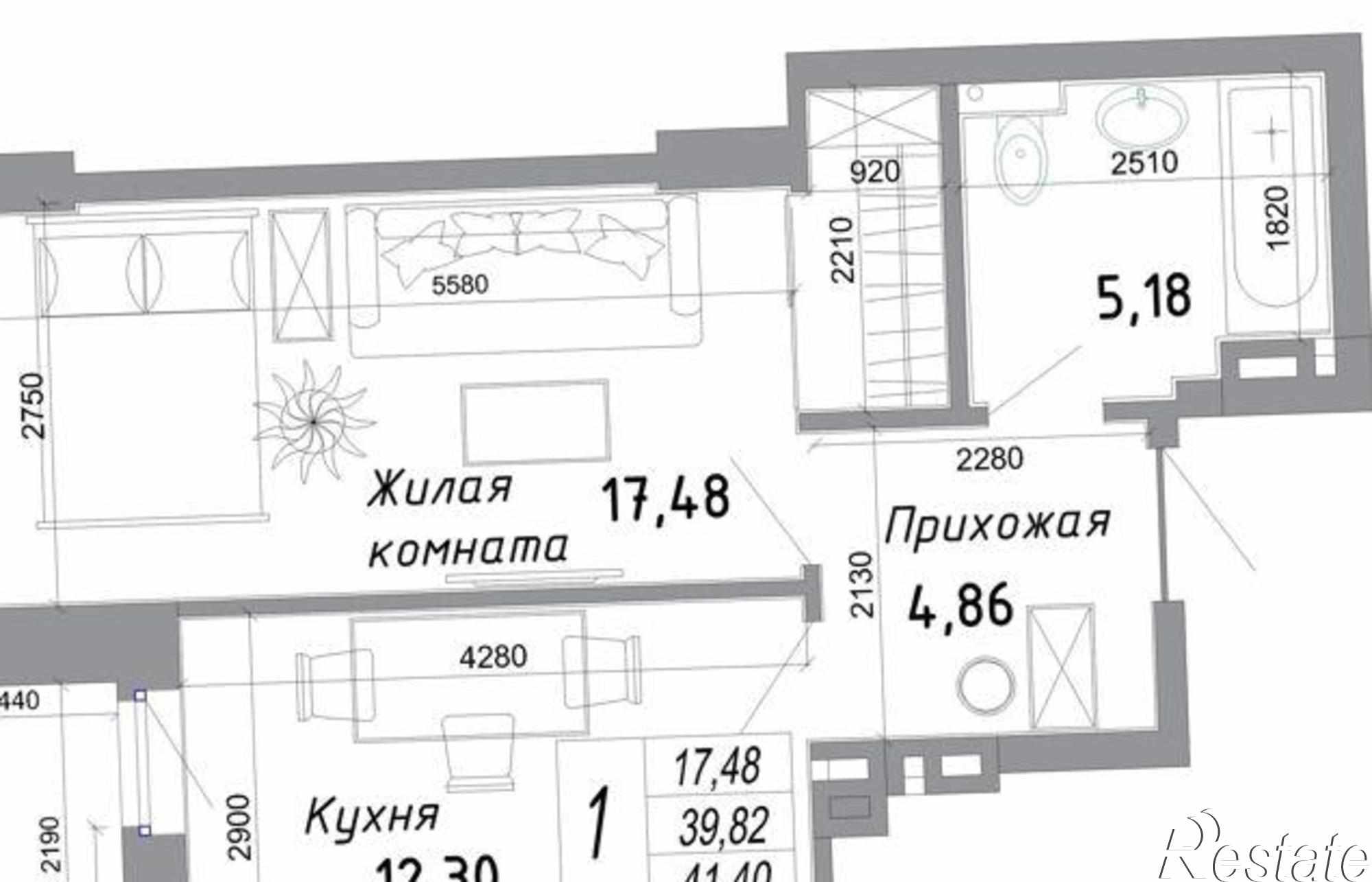 Купить квартиру за 3 200 000 рублей на бульвар Комарова, 30/2с1