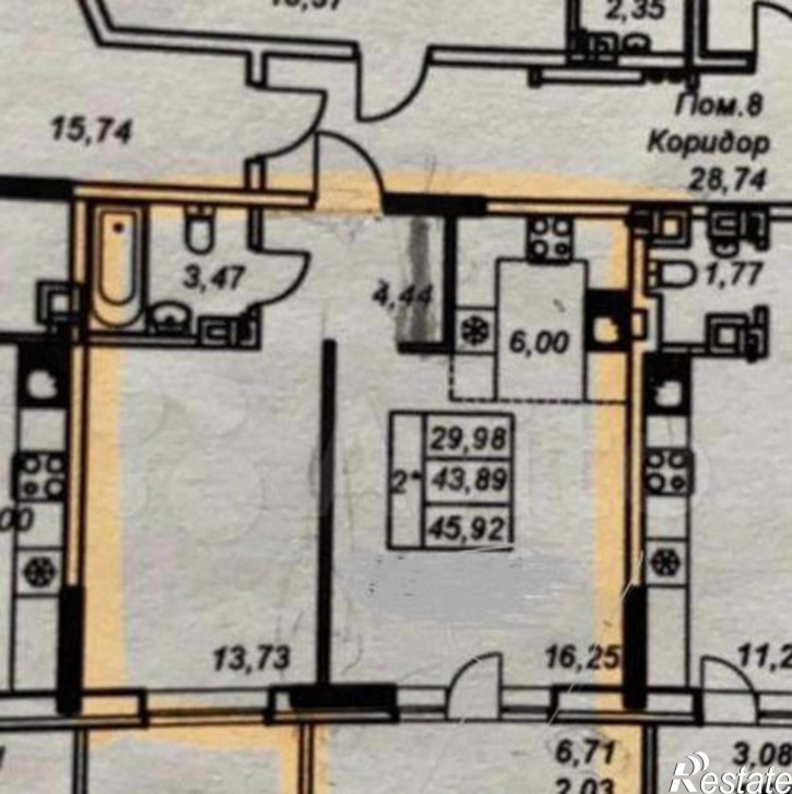 2-комн квартира Доломановский переулок, 17