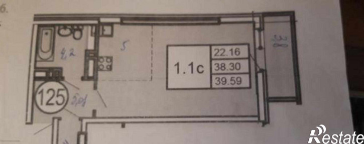 2-комн квартира в новом доме улица Оганова, 20к3